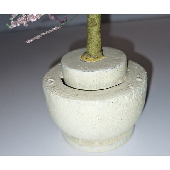 vintage 10 inch pink glitter bottle brush tree mercury ornaments - Picture 13 of 16